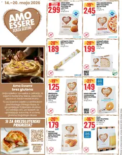 Eurospin katalog akcije – veljaven od 14.05.2026 | Stran: 10 | Izdelki: Keksi, Kruh, Pica, Pivo