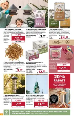 Dehner Prospekt ab 14.10.2026 gültig | Seite: 12 | Produkte: Erdnüsse, Rosinen