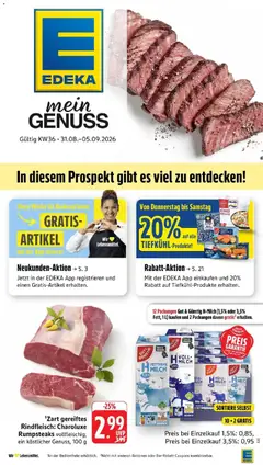 Edeka Prospekt Schöllkrippen ab 31.08.2026 gültig