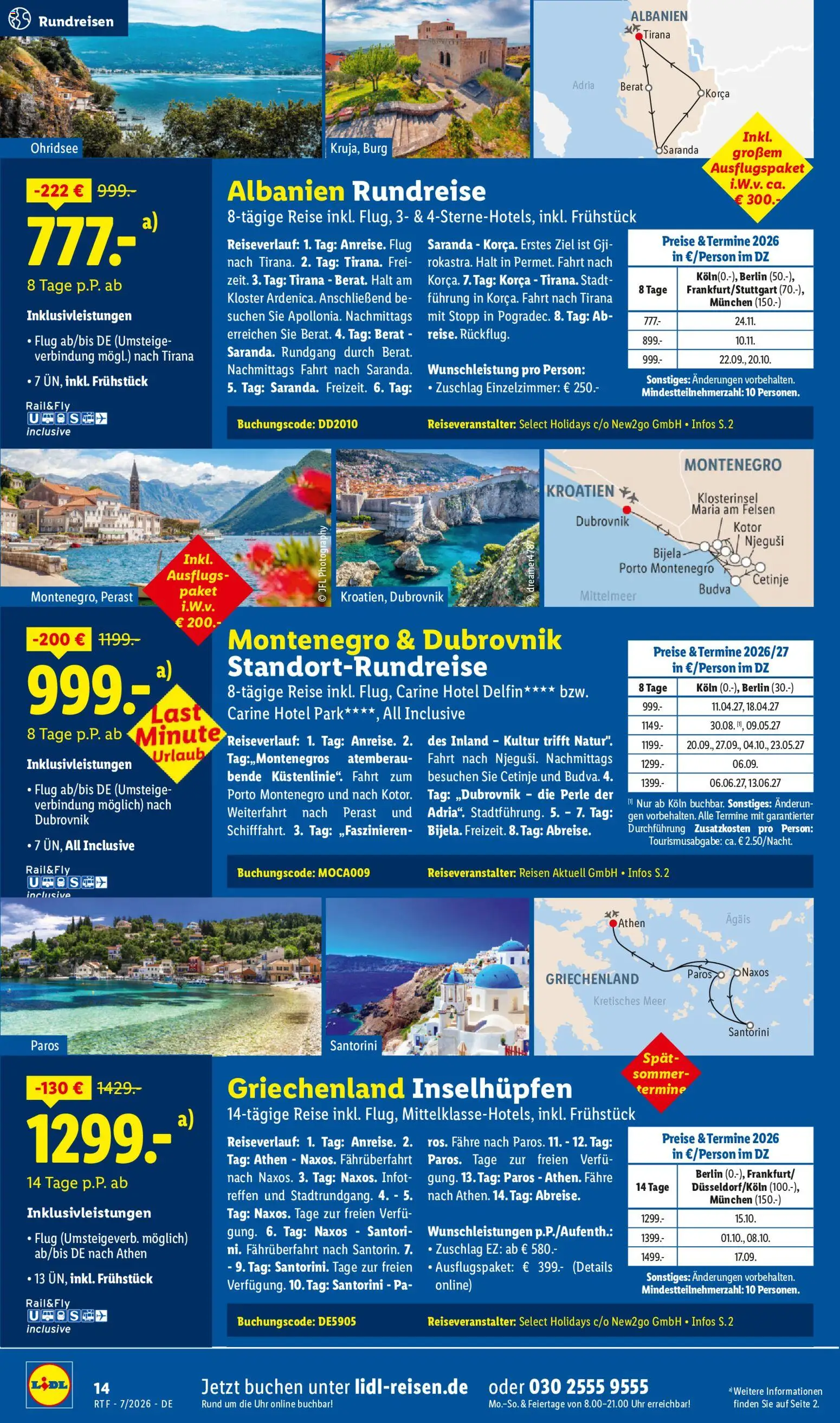 Lidl Reisen Prospekt – gültig ab 15.07.2026 | Seite: 14 | Produkte: Uhr