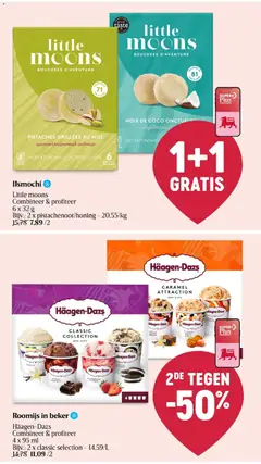 Delhaize folder week 40 - Voorbeeld van een folder van Delhaize, geldig van 01/10/2026 | Pagina: 27 | Producten: Häagen-Dazs, Mochi, Crème, Beker