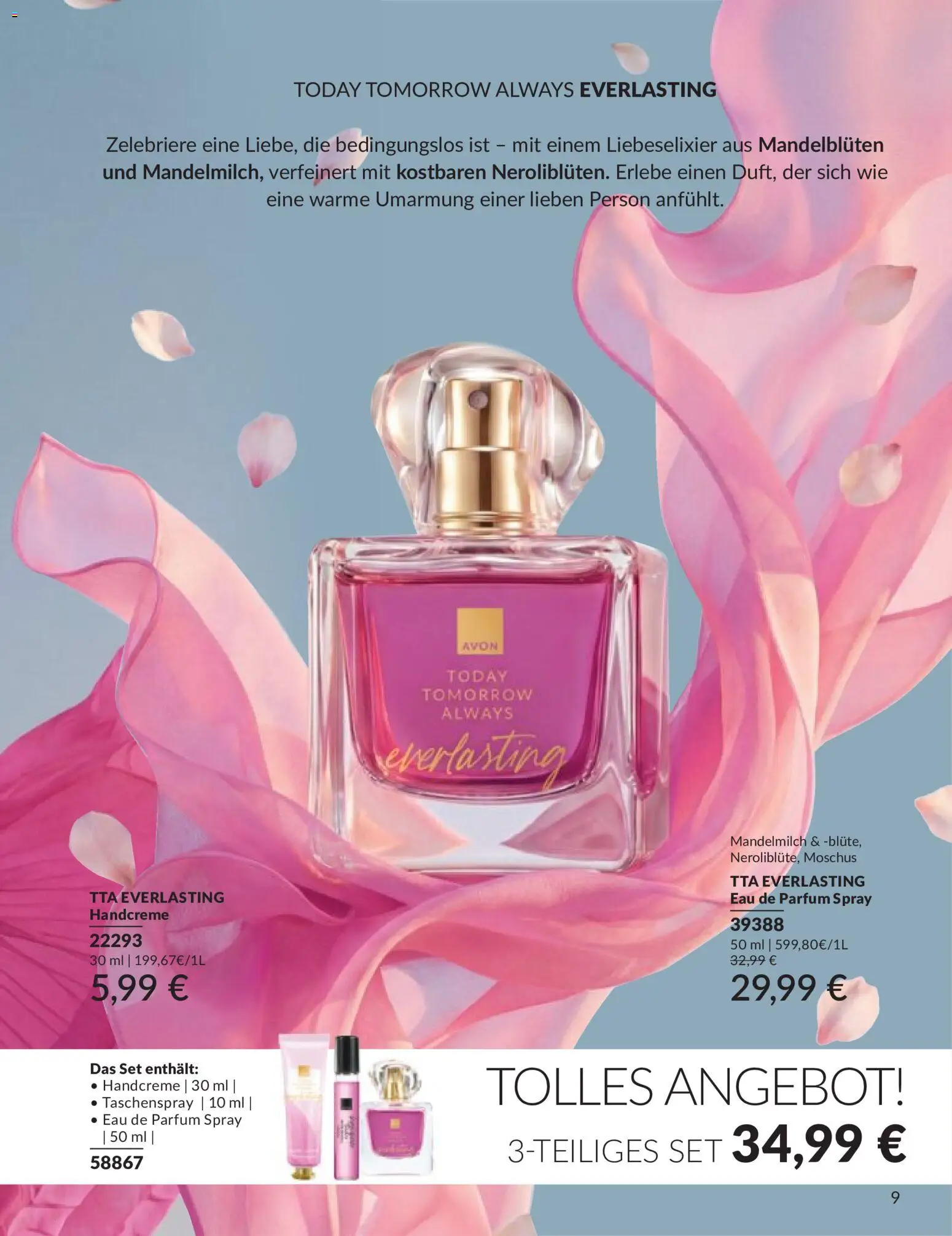 AVON Katalog Mai 2026 – gültig ab 01.05.2026 | Seite: 11 | Produkte: Parfüm, Handcreme, Eau de Parfum
