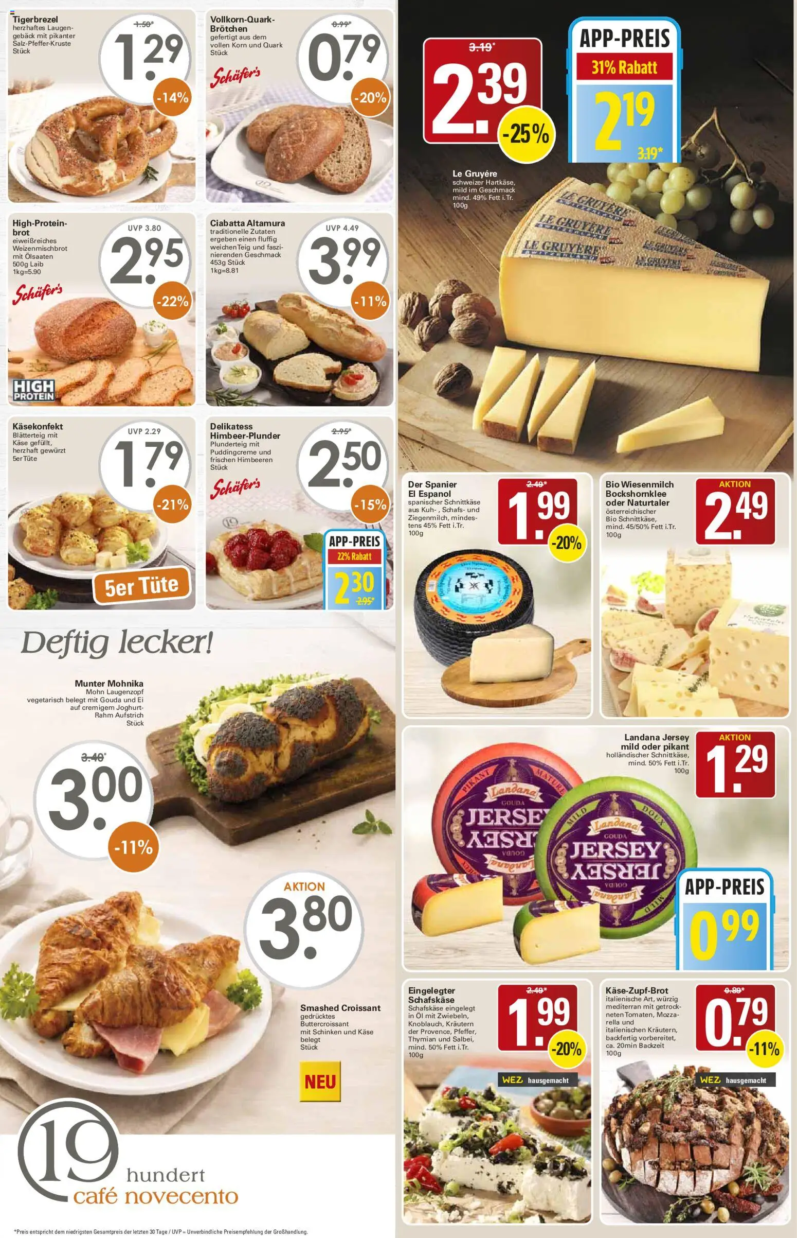 WEZ Prospekt – gültig ab 03.08.2026 | Seite: 6 | Produkte: Öl, Gouda, Brot, Schafskase