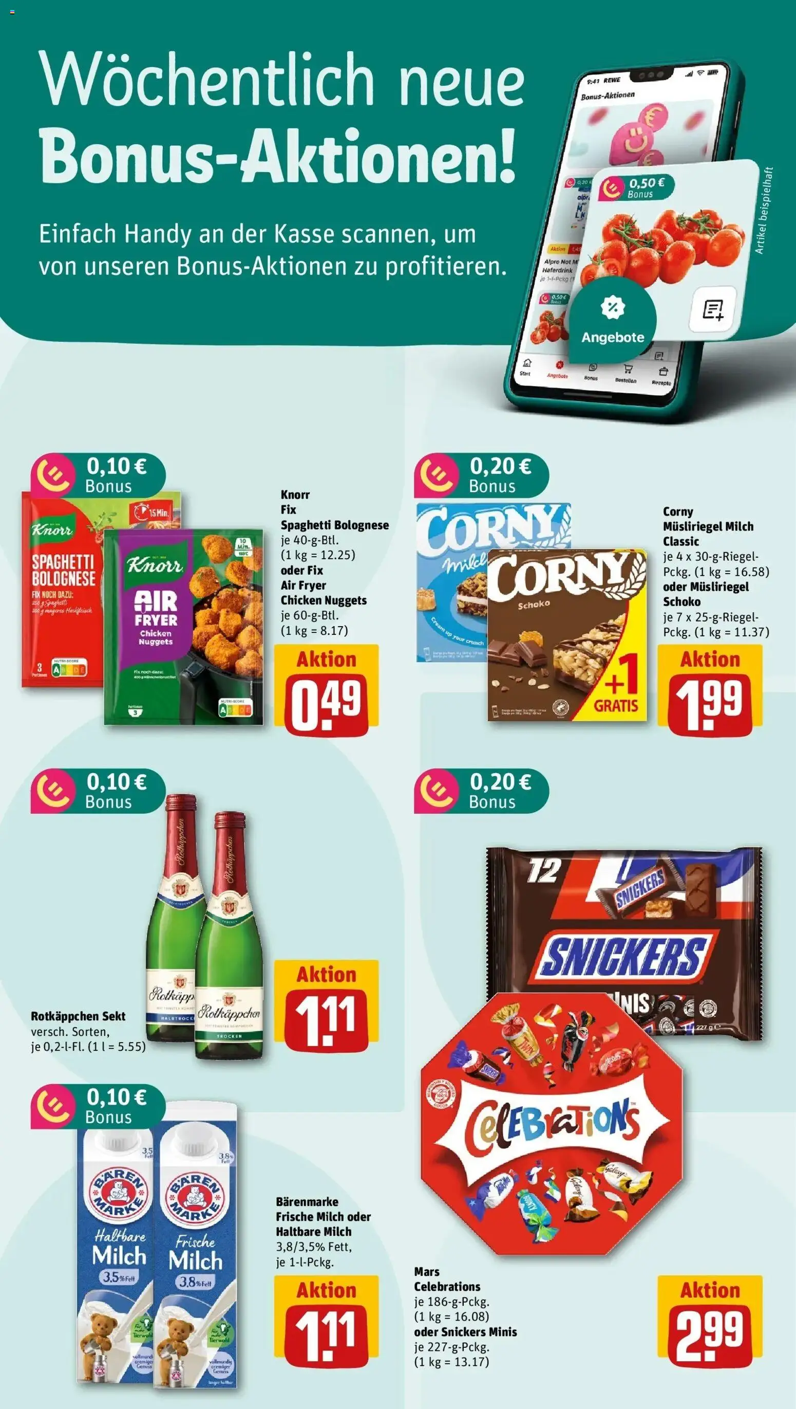 Rewe Prospekt Braunschweig – gültig ab 12.07.2026 | Seite: 2 | Produkte: Sekt, Twix, Alpro, Rotkäppchen