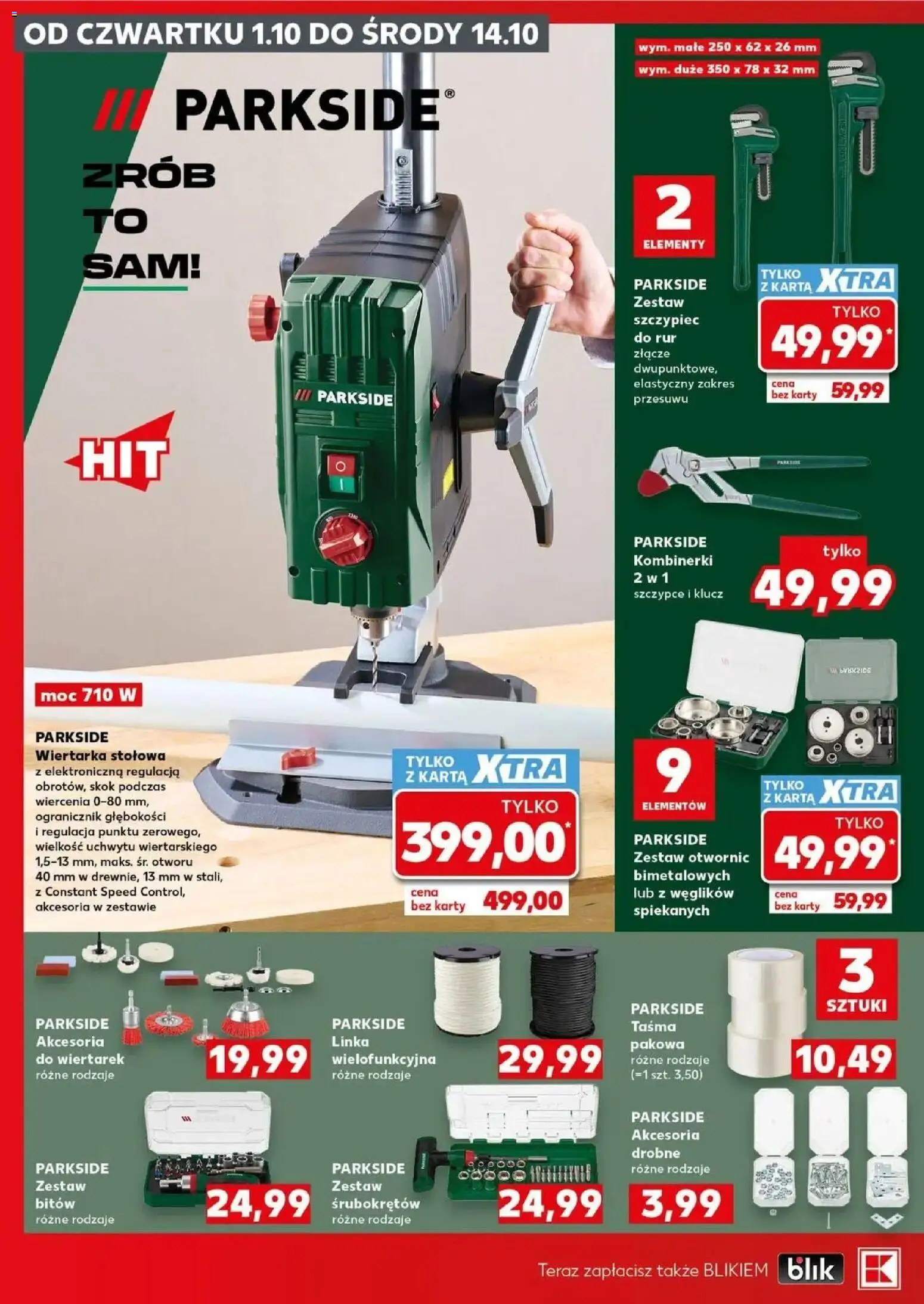 Kaufland gazetka - Złap Okazje od 01.10.2026 - od jutra PDF | Strona: 10 | Produkty: Karta, Złącze, Zestaw śrubokrętów