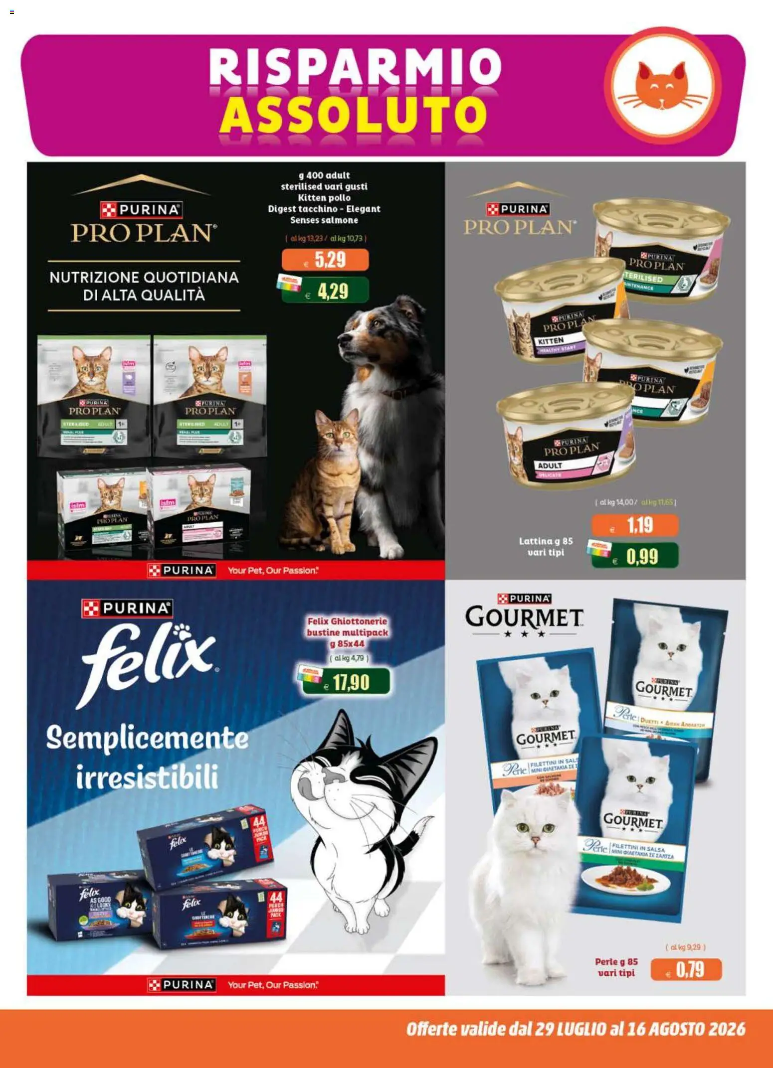 Volantino Elite Supermercati del 29/07/2026 | Pagina: 9 | Prodotti: Pollo, Salmone, Salsa, Sale
