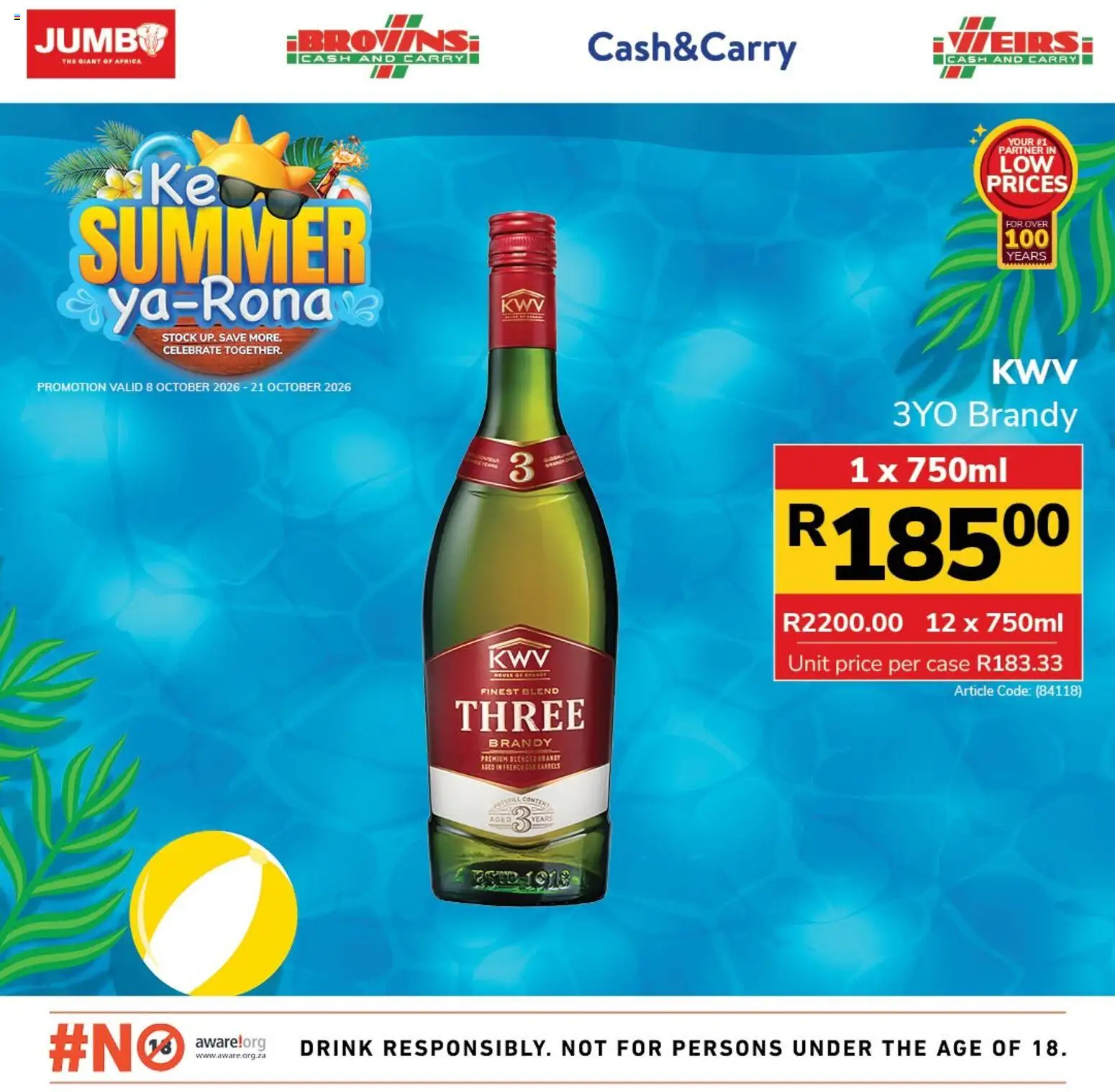 New Jumbo catalogue – valid from 08/10/2026 | Page: 12 | Products: Case, Brandy, Stock