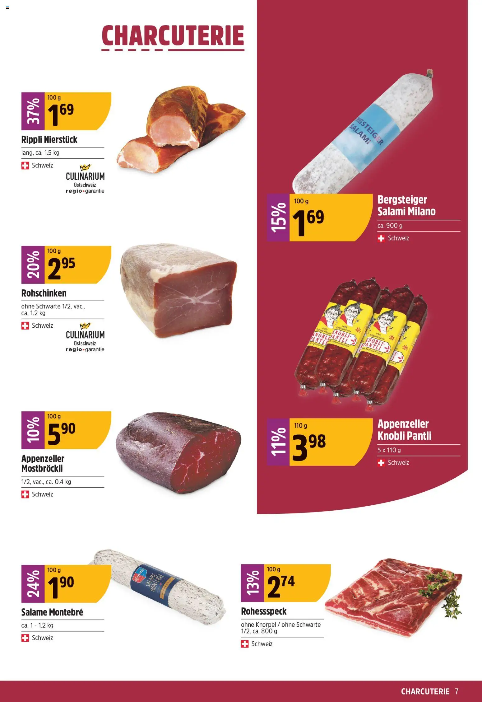 TopCC aktionen – gültig ab 22.06.2026 | Seite: 7 | Produkte: Salami