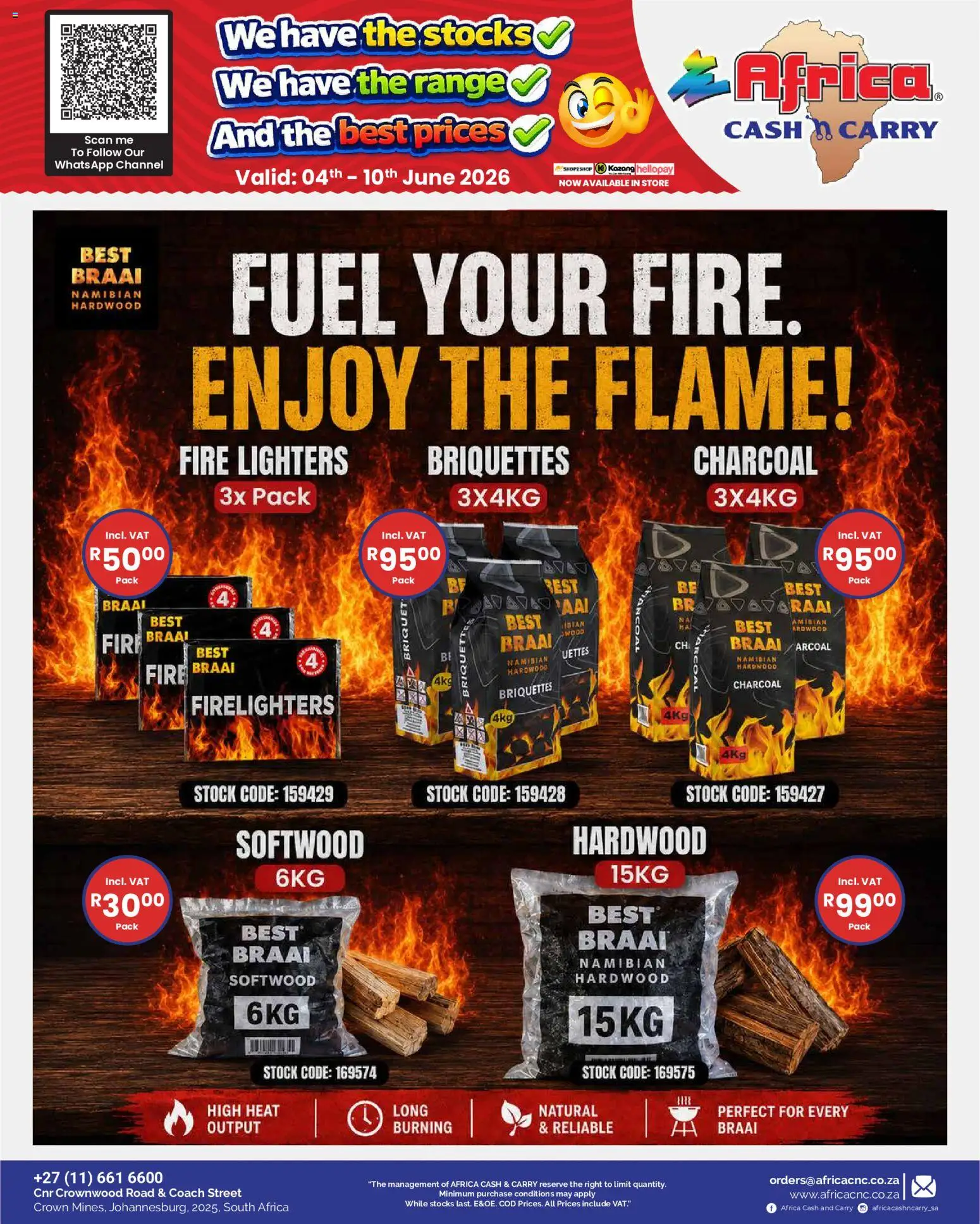 New Africa Cash & Carry catalogue – valid from 04.06.2026 | Page: 43 | Products: Stock