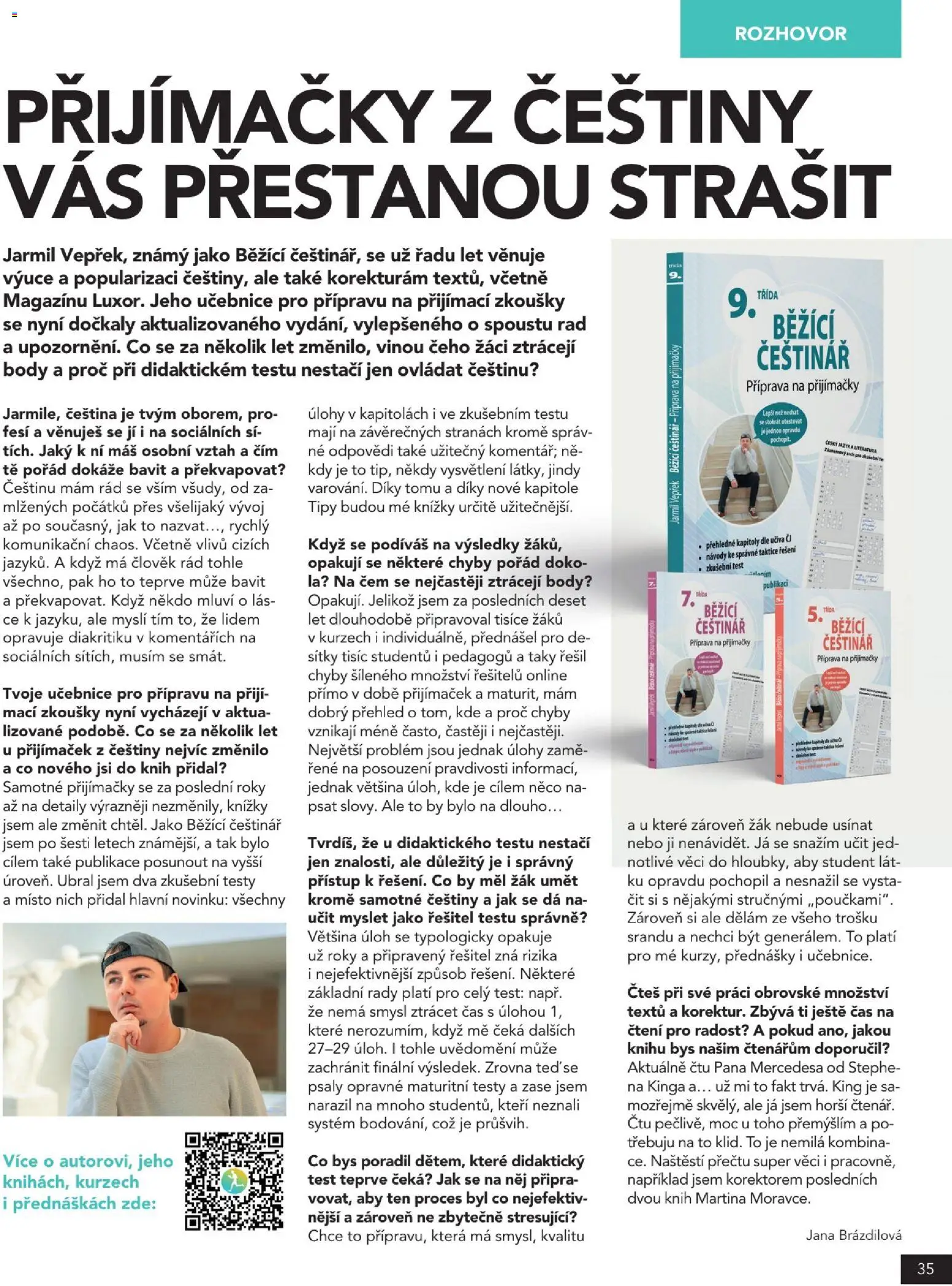 Knižní klub magazín od 01.10.2026 | Strana: 35 | Produkty: Test, Mysli, Body