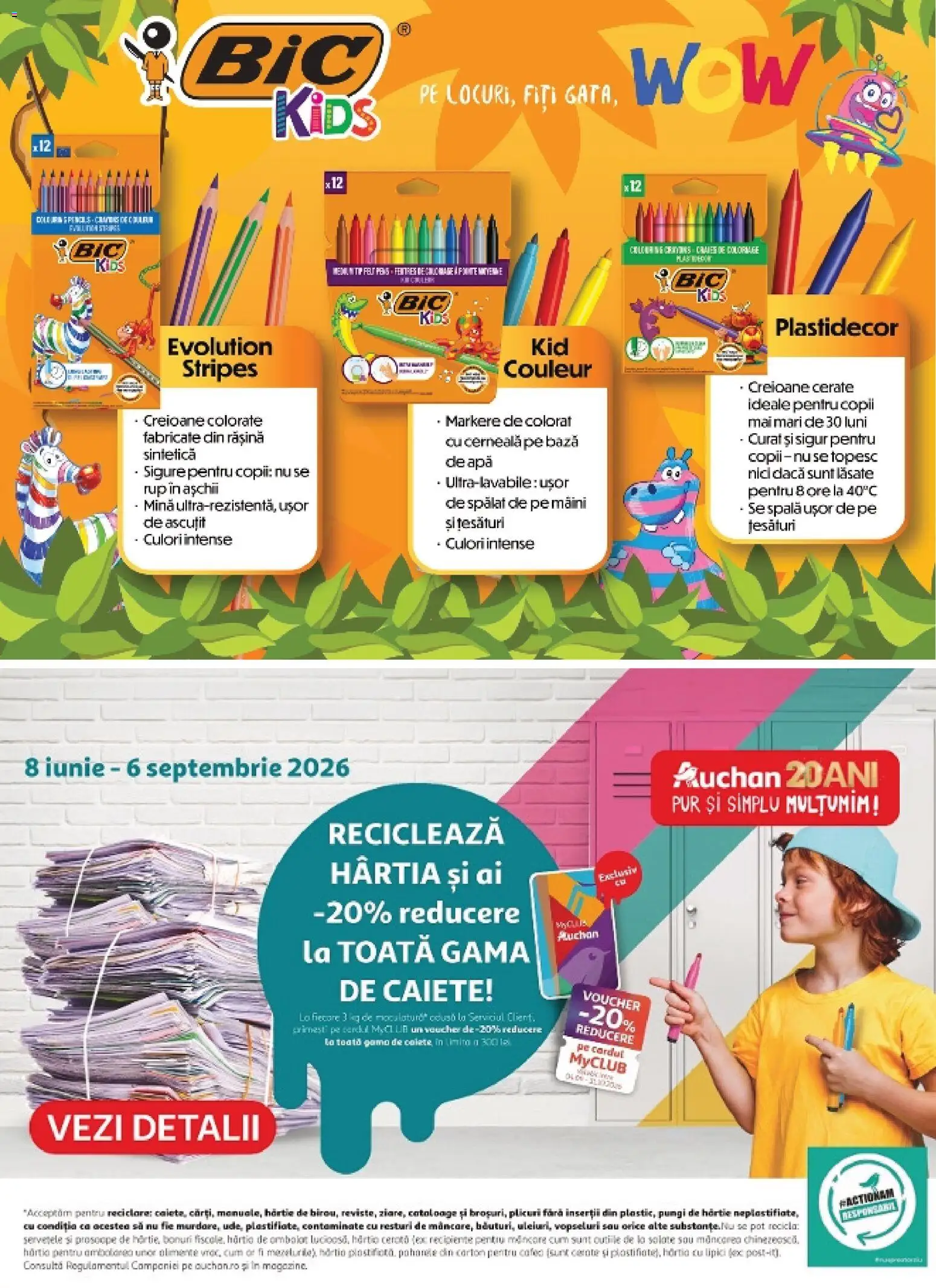 Noul catalog Auchan – valabil de la 12.08.2026 | Pagină: 37 | Produse: Recipiente, Apă