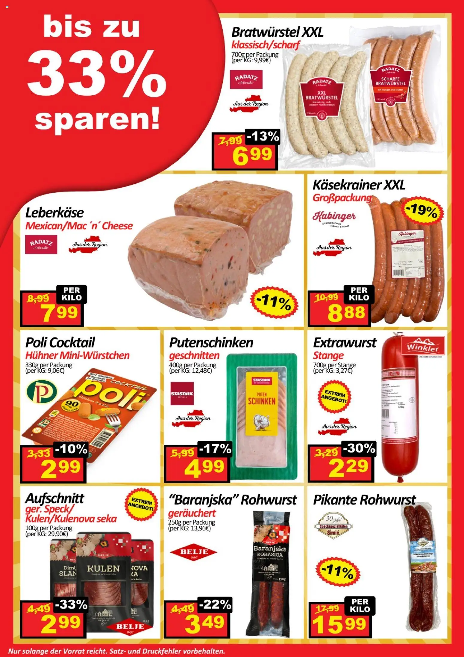 Wurstico Abholmarkt Flugblatt gültig ab 11.06.2026 | Seite: 2 | Produkte: Wurst, Schinken