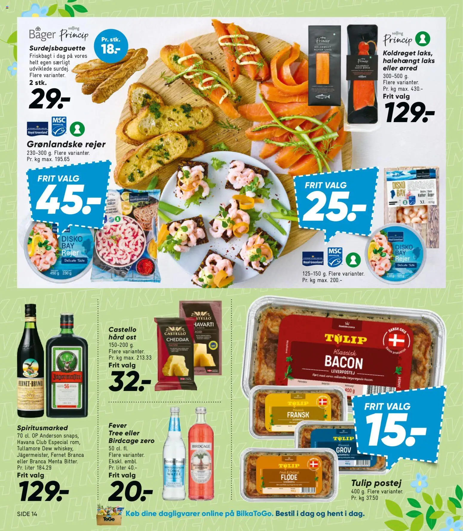 Bilka tilbudsavis – gyldig fra 22.05.2026 | Side: 17 | Produkter: Ost, Fløde, Leverpostej, Bacon