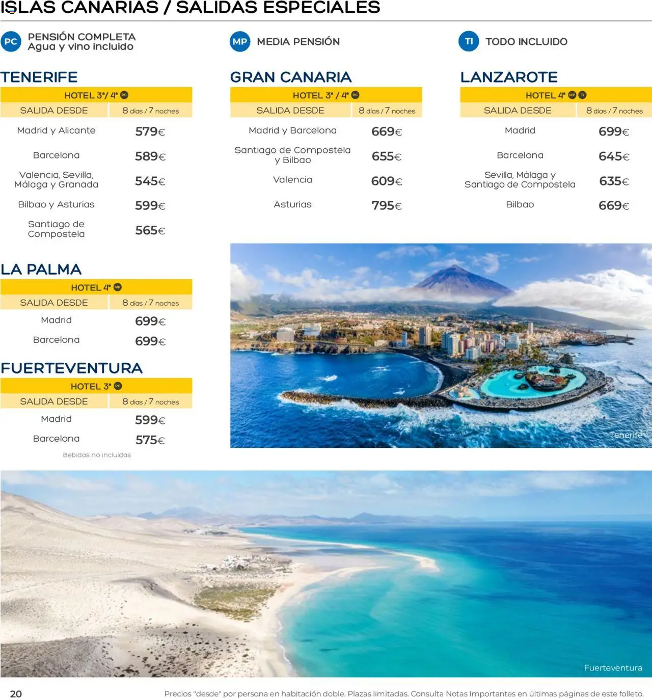 Viajes El Corte Inglés - Club de Vacaciones - Vacaciones Económicas Personalizado │ válido desde el 01/09/2025 | Página: 20 | Productos: Vino, PC, Granada, Bebidas