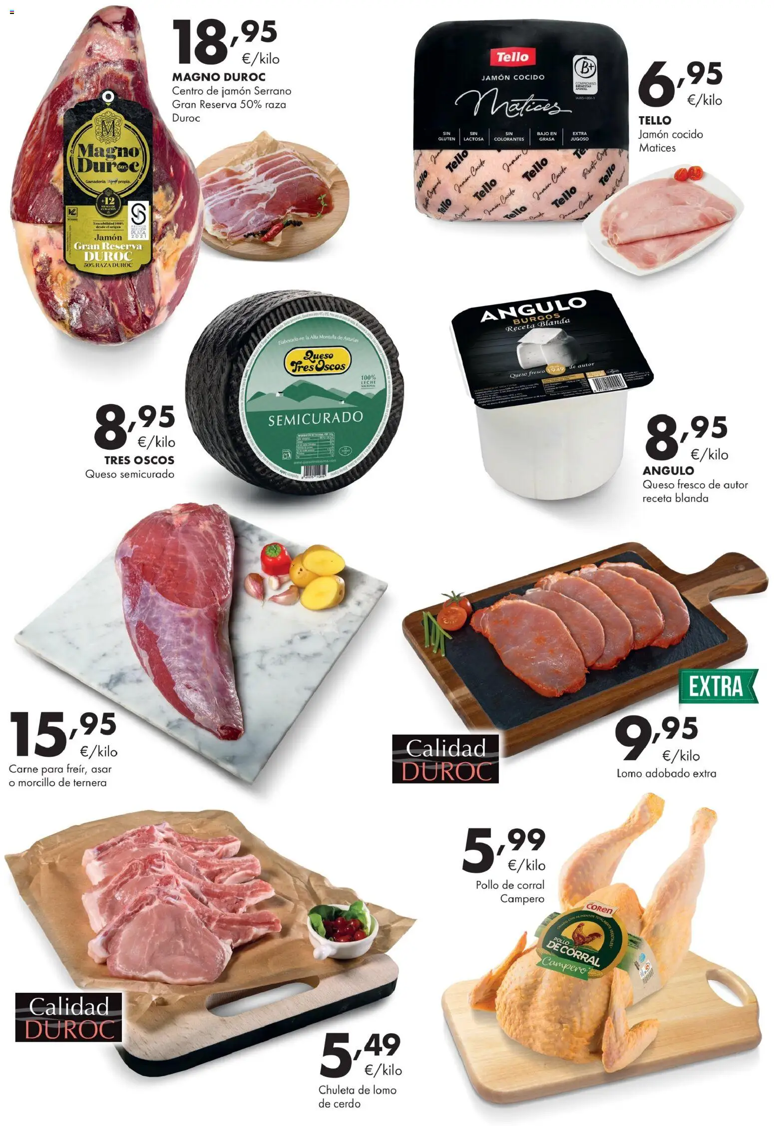 Lupa Supermercados folleto │ válido desde el 06/08/2026 | Página: 2 | Productos: Jamón serrano, Queso, Jamón, Queso fresco