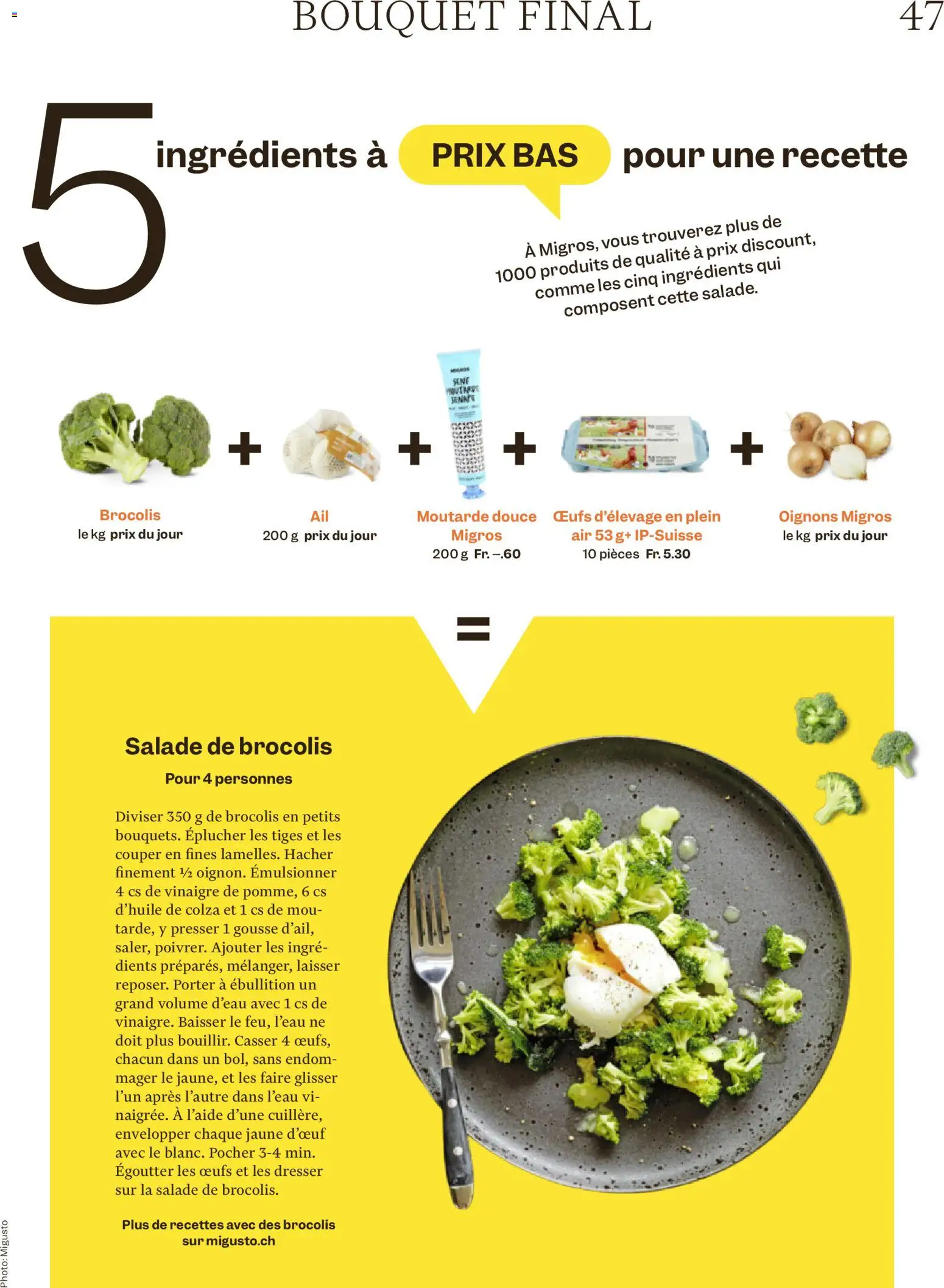 Migros aktionen Magazine FR – gültig ab 22.07.2026 | Seite: 47