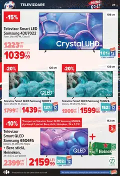 Ofertele Carrefour valabile de la 03.06.2026 | Pagină: 25 | Produse: Televizor, Babak, Bere