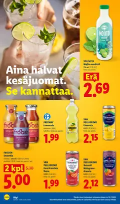 Lidl-mainoslehti voimassa 16/07/2026 alkaen | Sivu: 8