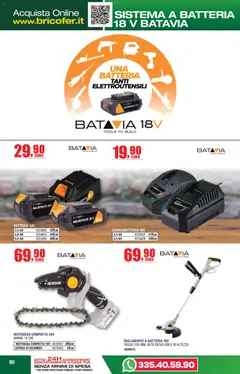 Anteprima del volantino Self volantino Primavera Estate valido a partire dal 14/04/2026 | Pagina: 90 | Prodotti: Taglio, Motosega, Tagliabordi a batteria, Batteria