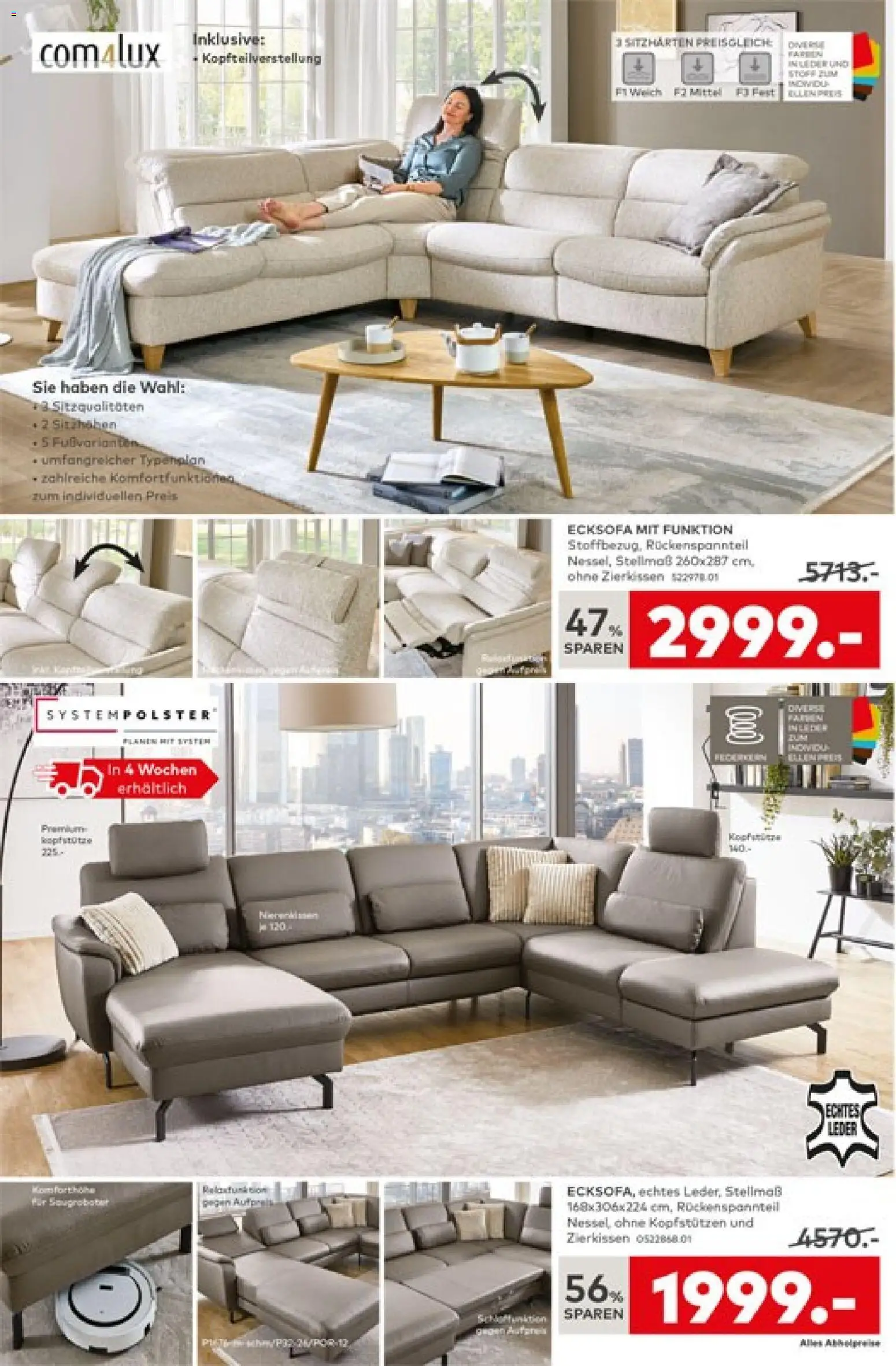 Porta! Prospekt – gültig ab 07.09.2026 | Seite: 4 | Produkte: Ecksofa