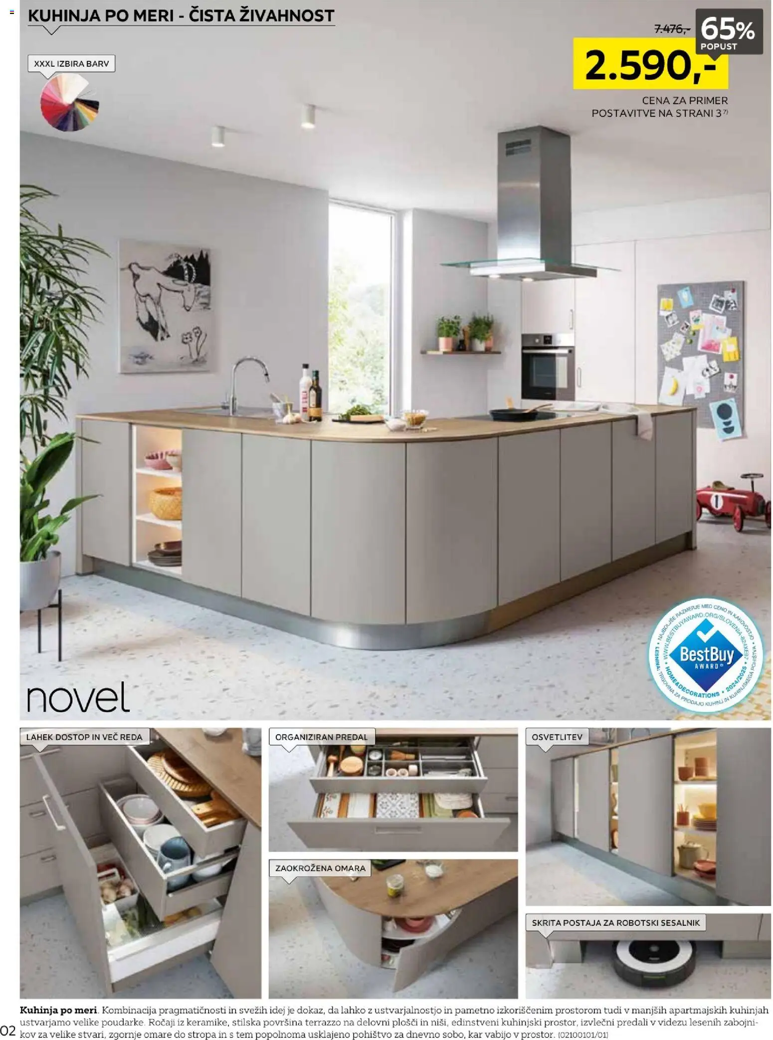 Novi XXXL Lesnina katalog ponudbe – veljaven od 29.06.2026 | Stran: 2 | Izdelki: Pohištvo, Omara, Kuhinja, Sesalnik