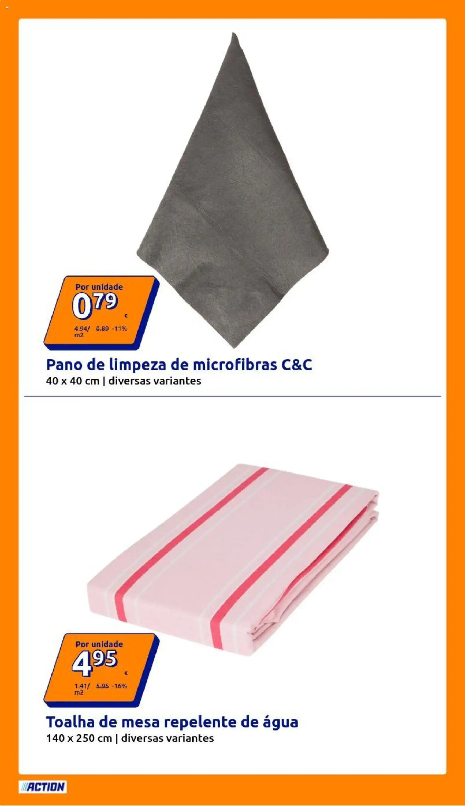 Action folheto │ válido de 24/06/2026 | Página: 14 | Produtos: Agua, Repelente, Mesa, Toalha de mesa