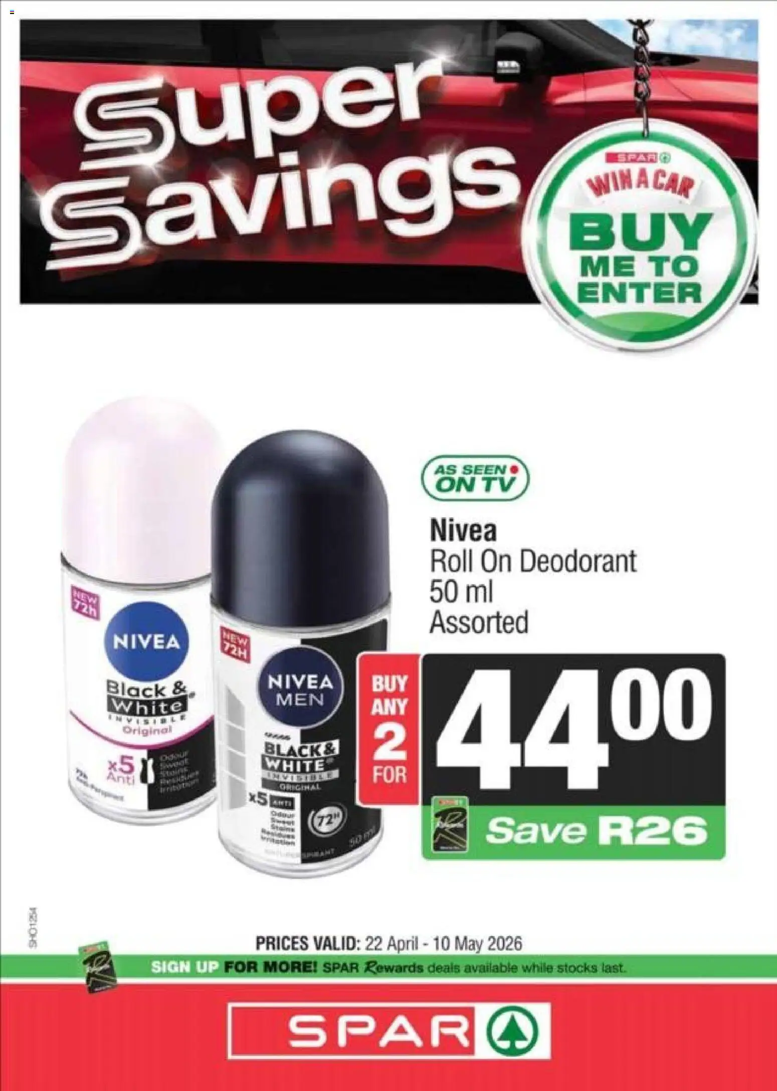 New KWIKSPAR catalogue – valid from 11.05.2026 | Page: 18 | Products: TV, Deodorant