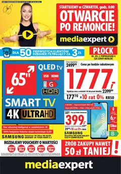 Pogląd oferty "Mediaexpert promocje - Otwarcie po remoncie Płock" - ważna od 18.06.2026