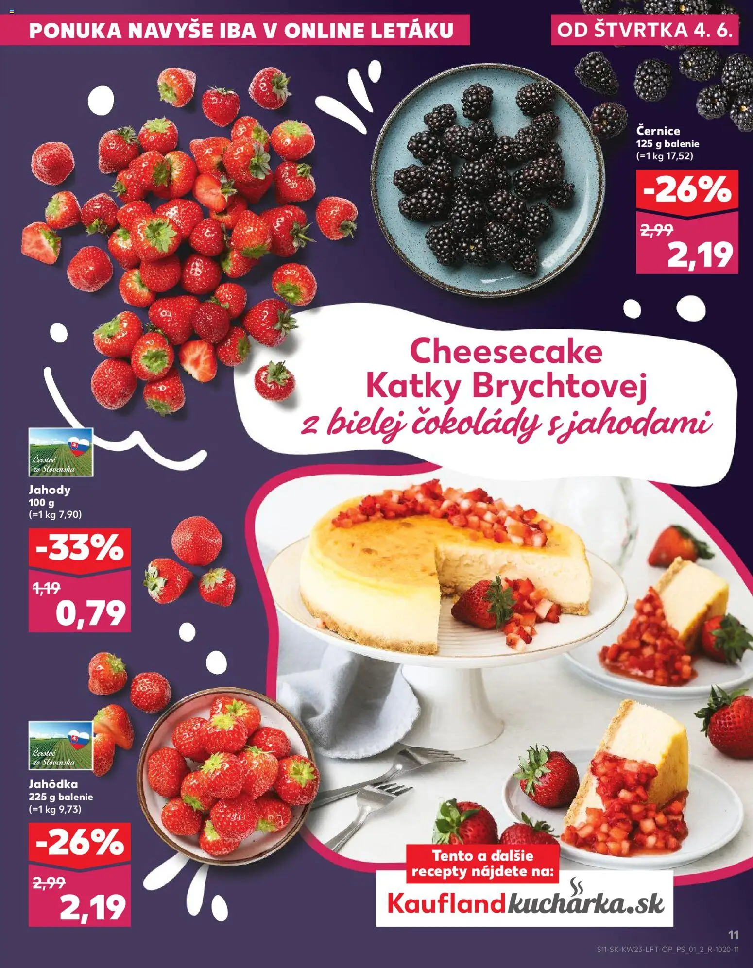 Nové Kaufland akcie – leták je platný od 04.06.2026 | Strana: 11