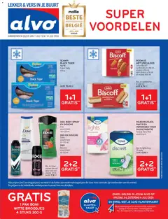 Alvo folder - Voorbeeld van een folder van Alvo, geldig van 01/07/2026