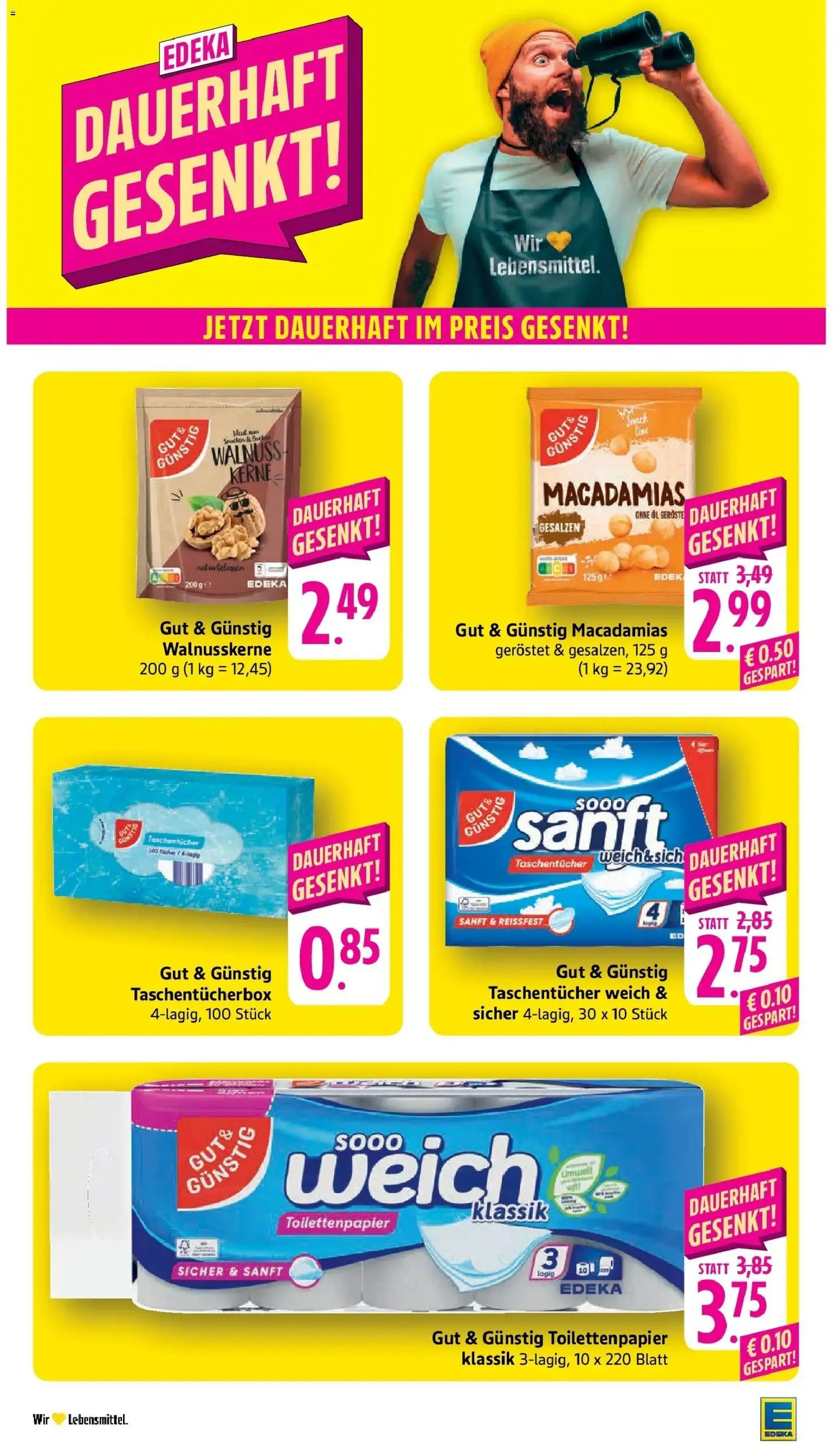 Edeka Prospekt Göppingen (ab 31.08.2026) » Angebote Online | Seite: 30 | Produkte: Öl, Taschentücher, Toilettenpapier