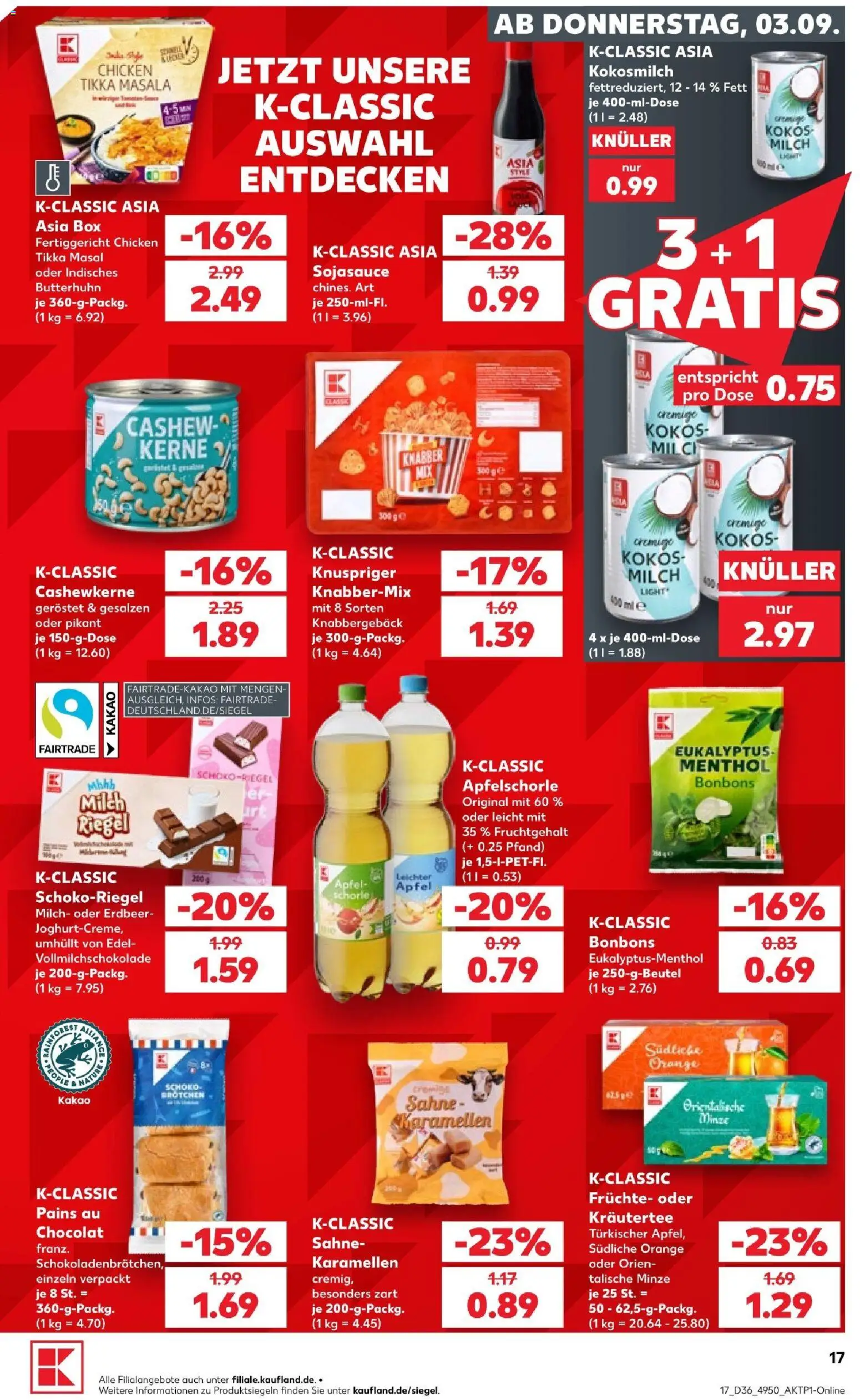 Kaufland Prospekt Stuttgart – gültig ab 03.09.2026 | Seite: 17 | Produkte: Orchidee, Sonnenblumenol, Vanille, Weichspüler