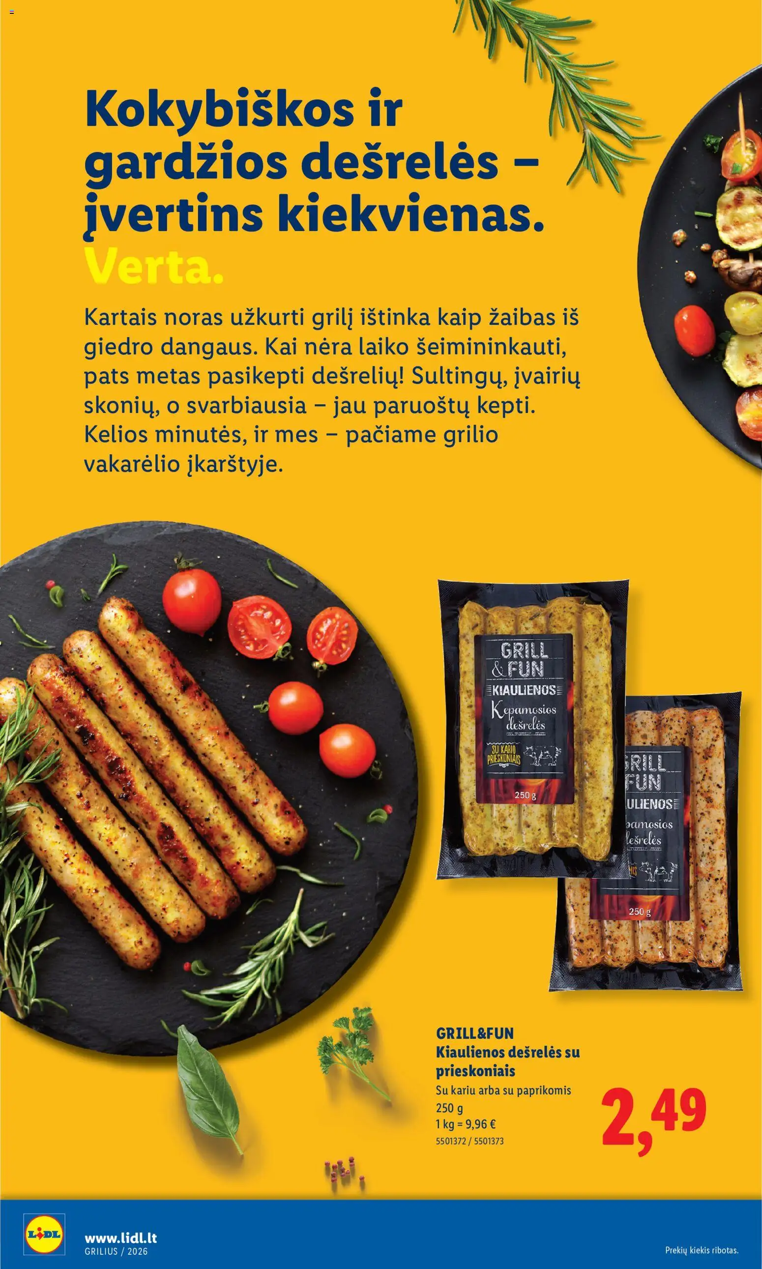 LIDL akcijos nuo 2026.04.06 | Puslapis: 20 | Prekių: Žuvis