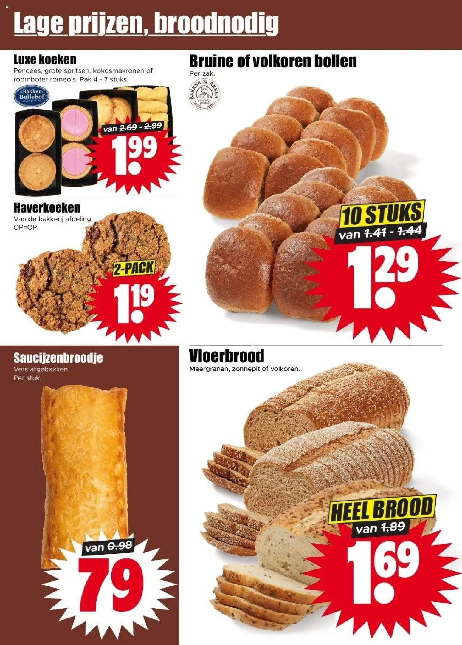 {H1} | Pagina: 6 | Producten: Brood, Roomboter, Bakkerij