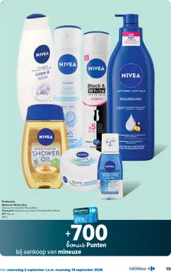 Carrefour folder week 36 - Voorbeeld van een folder van Carrefour, geldig van 02/09/2026 | Pagina: 19 | Producten: Gel, Bad, Crème, Deodorant