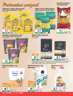 KTC Katalog - Pregled kataloga iz trgovine KTC, vrijedi od 01.07.2026 | Stranica: 18 | Proizvodi: Alkoholni ocat, Krupica, Ocat, Curry