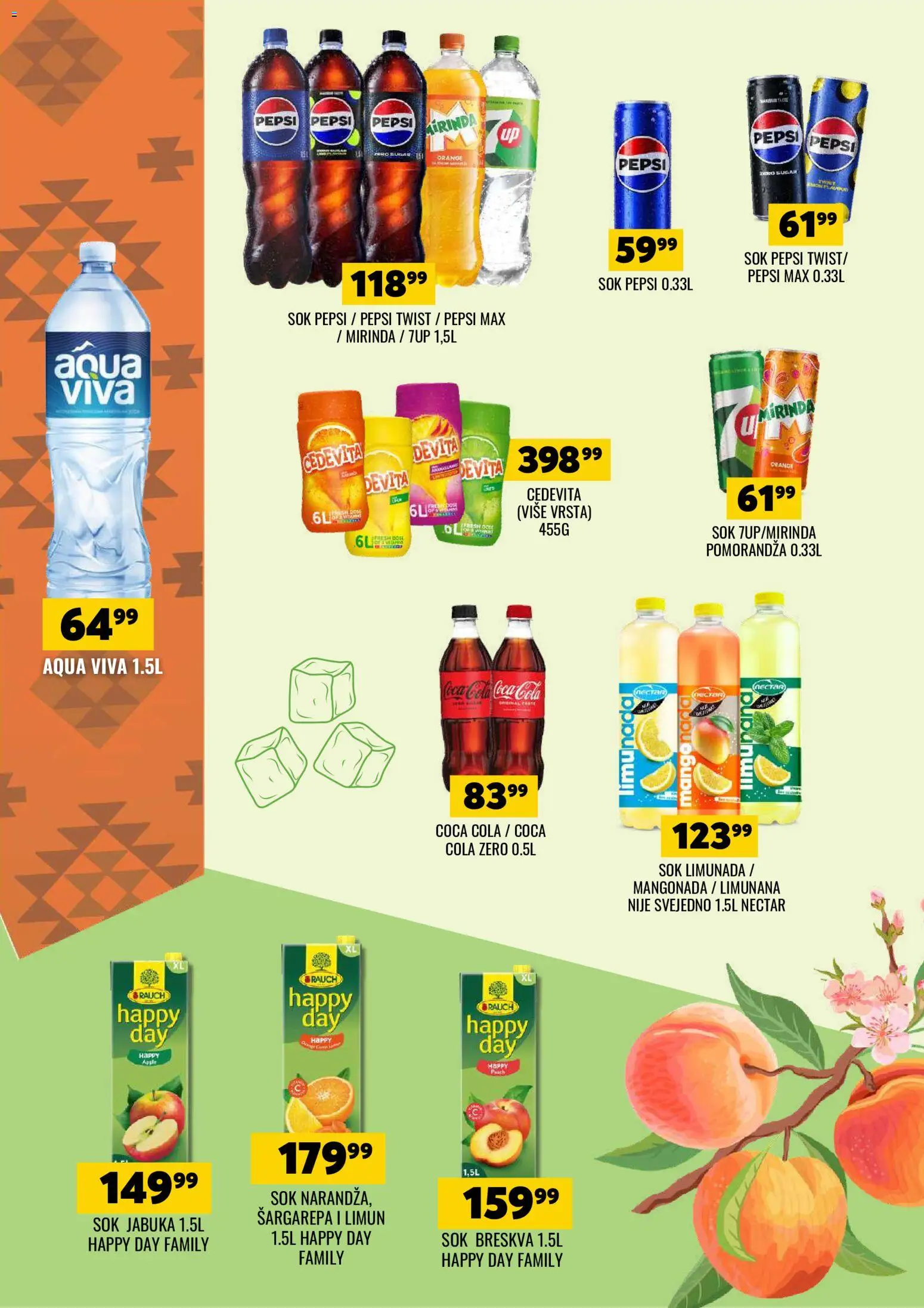 Tekijanka katalog - važi od 20.05.2026 | Strana: 10 | Proizvode: Šargarepa, Cedevita, Sok, Pepsi
