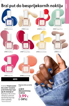 Oriflame Katalog - Pregled kataloga iz trgovine Oriflame, vrijedi od 03.06.2026 | Stranica: 81 | Proizvodi: Lak za nokte