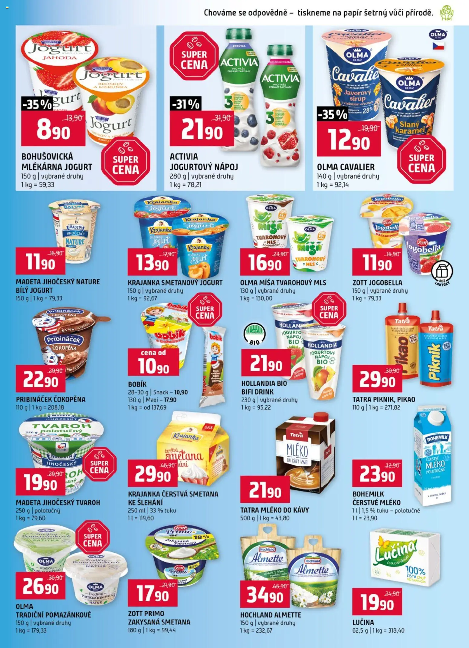 Terno leták od 08.07.2026 | Strana: 5 | Produkty: Jogurt, Tvaroh, Hollandia, Mascarpone