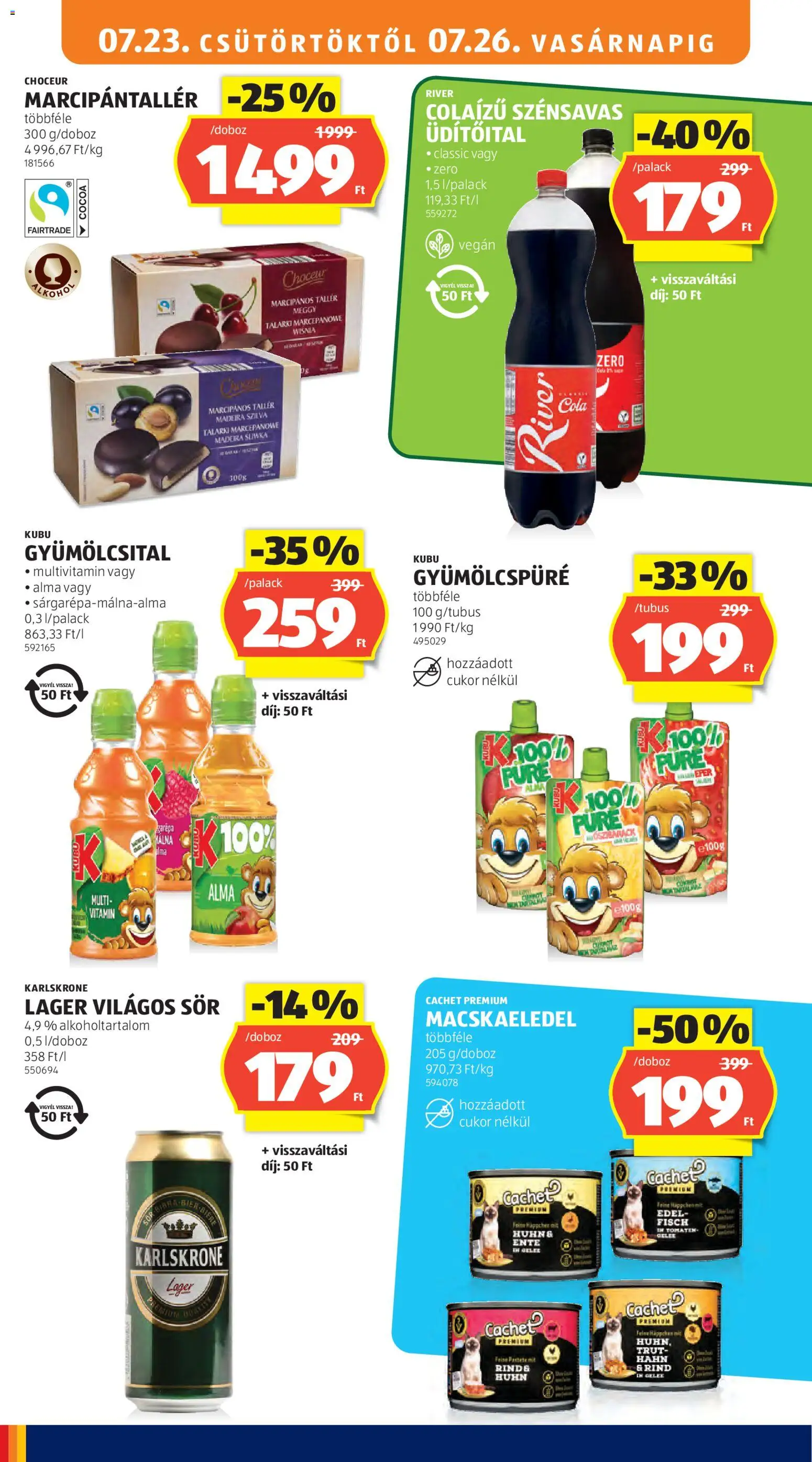 Aldi akciós ujság - amely érvényes a következő dátumtól: 2026.07.23. | Oldal: 20