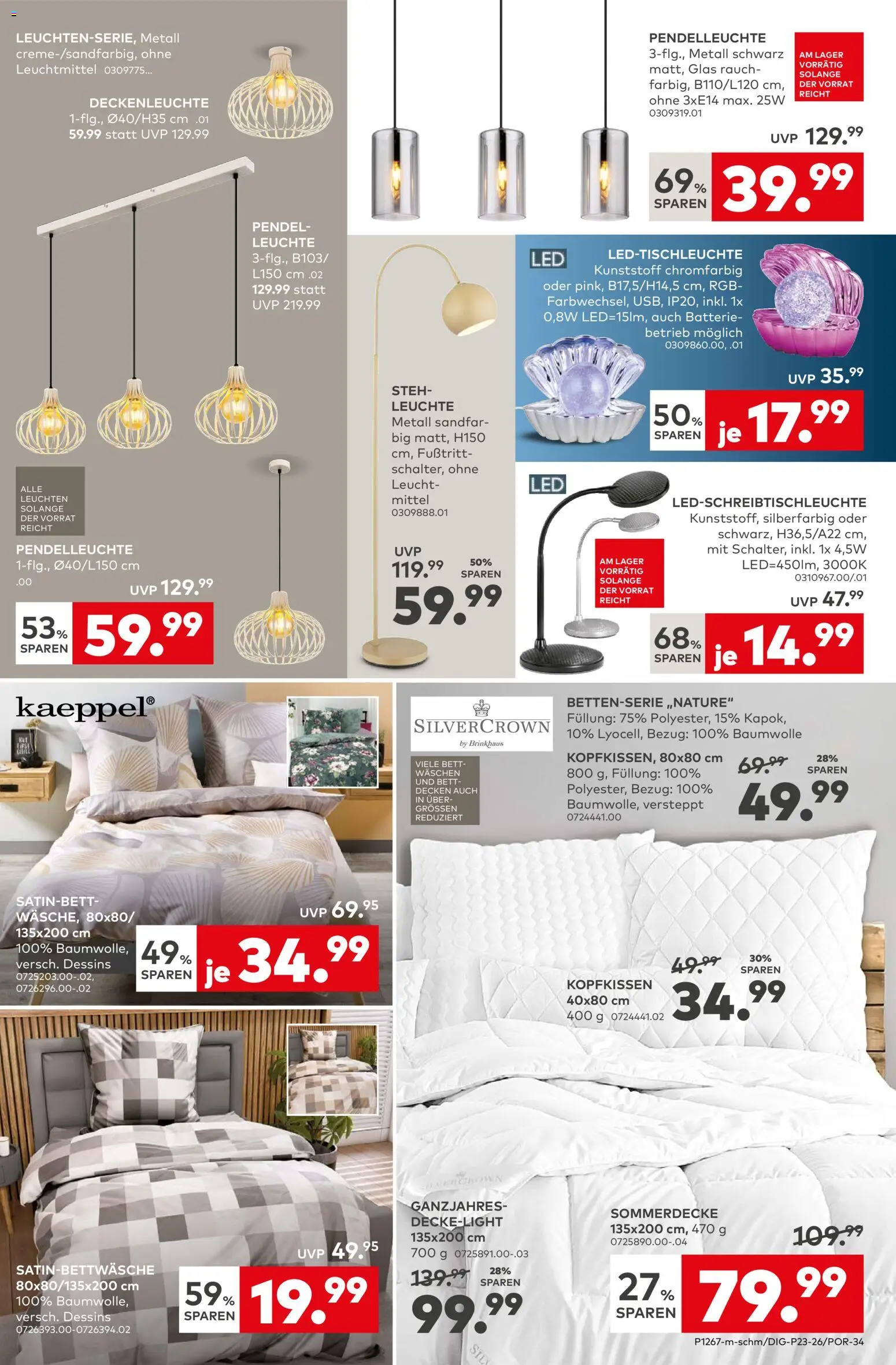 Porta! Prospekt – gültig ab 08.06.2026 | Seite: 5 | Produkte: Bett, Batterie, Kopfkissen