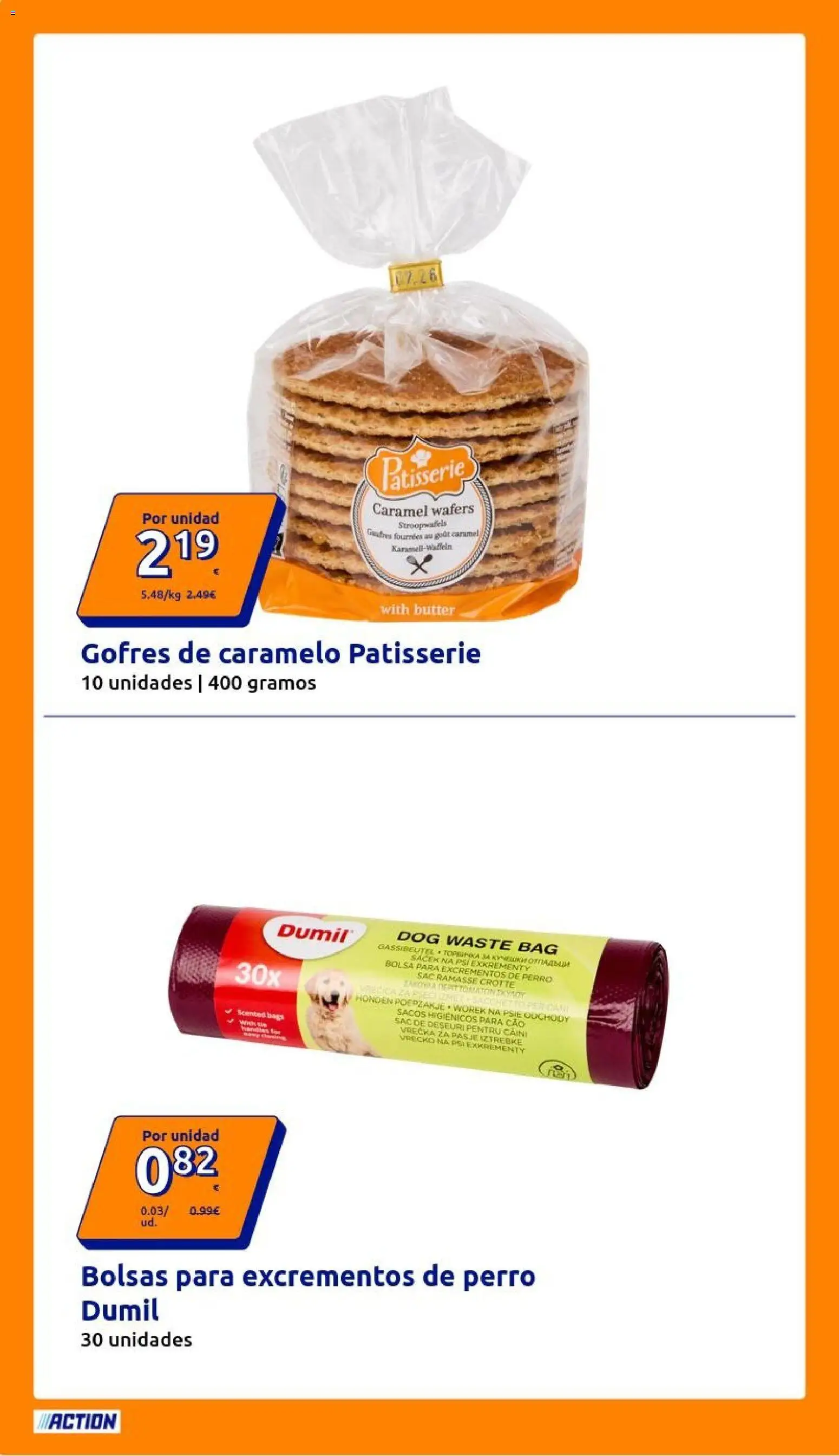 Action folleto │ válido desde el 28/10/2026 | Página: 12 | Productos: Bolsa, Gofres