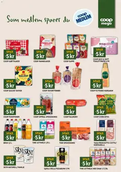 Forhåndsvisning av Coop Mega kundeavis gyldig fra 05/10/2026 | Side: 17 | Produkter: Pizzabunn, Fiskepinner, Brus, Kjøttkaker
