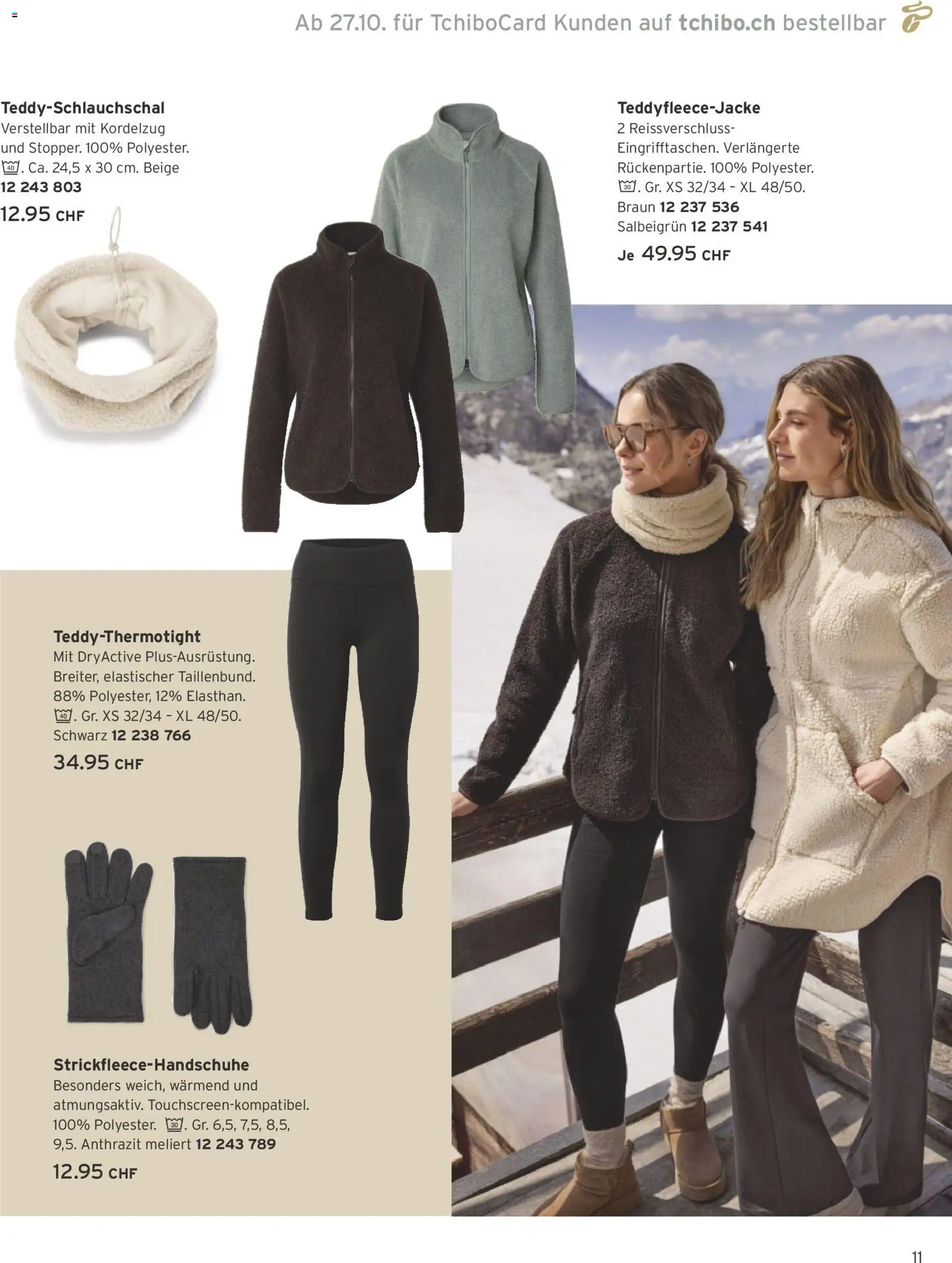 Tchibo aktionen Warme Styles – gültig ab 01.11.2026 | Seite: 11