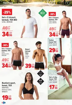Ofertele Carrefour valabile de la 03.06.2026 | Pagină: 17 | Produse: Şerit ödül, Bustieră, Sutien, Boxeri
