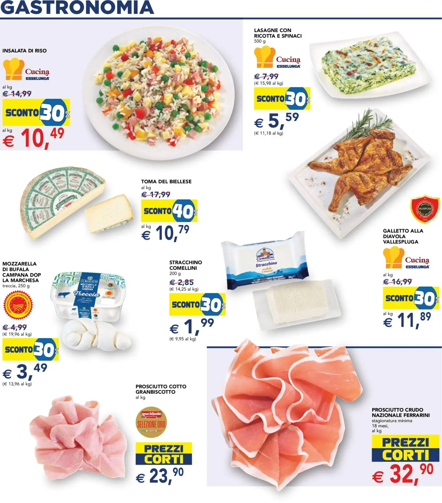 Volantino Esselunga S del 28.05.2026 | Pagina: 15 | Prodotti: Mozzarella, Stracchino, Ricotta, Insalata di riso