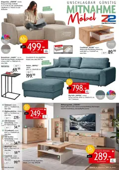 Zurbrüggen - Zurbrüggen: Mitnahme Möbel ab 10.07.2026 gültig | Seite: 5 | Produkte: Sideboard, Hocker, Beistelltisch, Wandregal