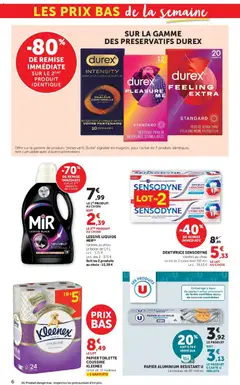 U Express - Prévisualisation de U Express catalogue valide à partir de 27.05.2026 | Page: 6 | Produits: Menthe, Dentifrice, Lessive, Papier aluminium