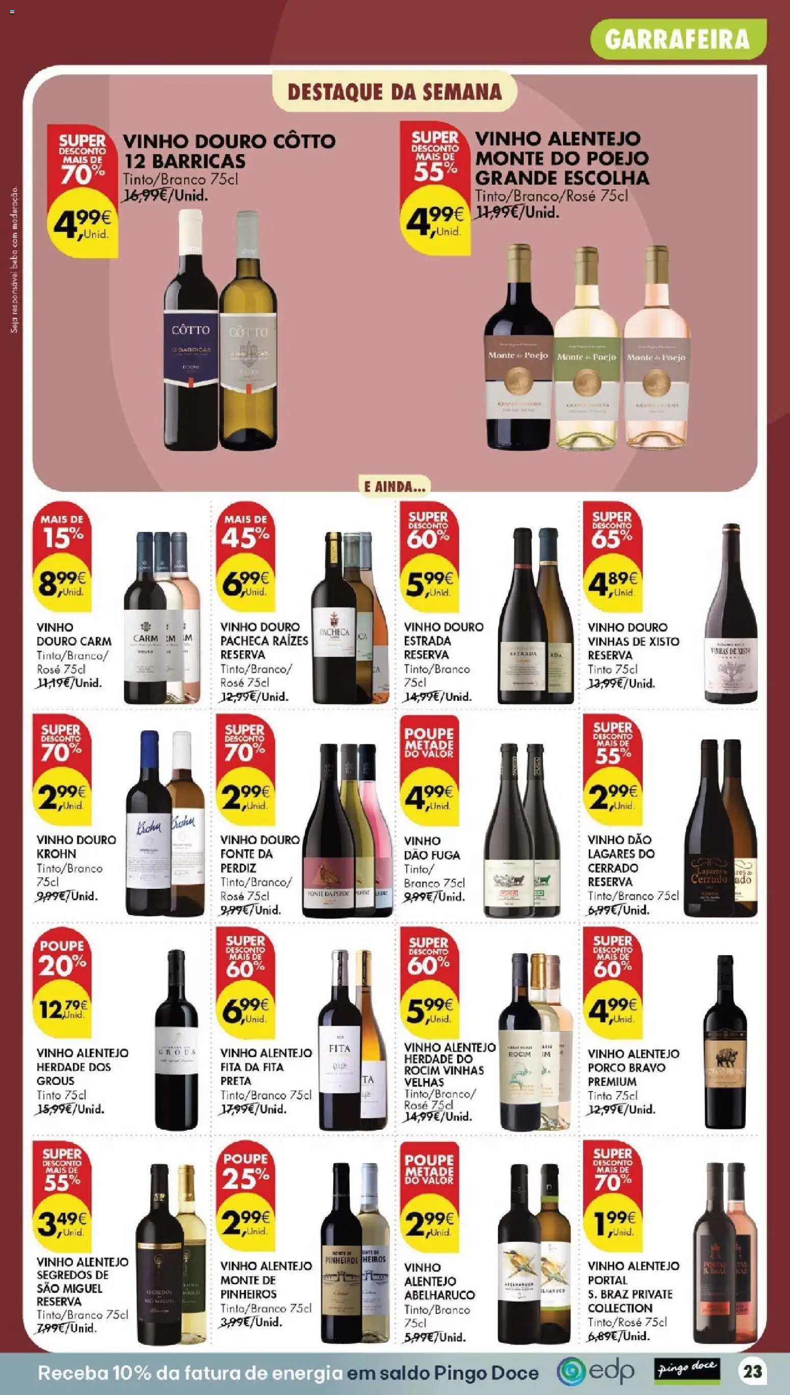 Pingo Doce folheto │ válido de 20/10/2026 | Página: 23 | Produtos: Vinho