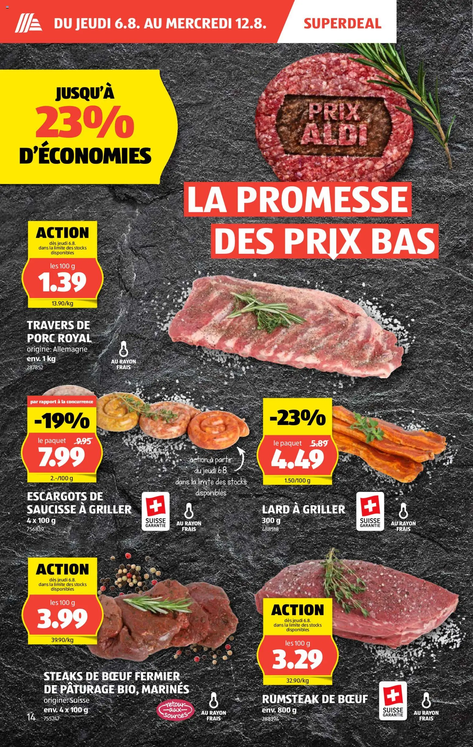 Aldi aktionen FR – gültig ab 06.08.2026 | Seite: 14
